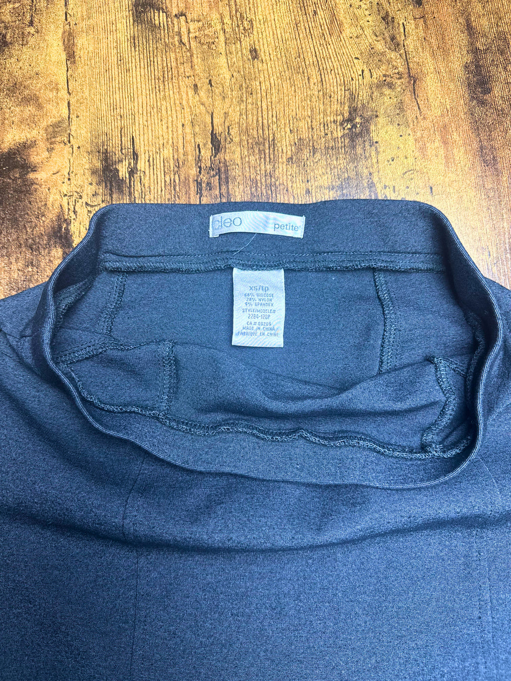 Dark Grey Wrap Mini Skirt
