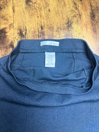 Dark Grey Wrap Mini Skirt