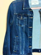 Classic Dark Wash Denim Jacket