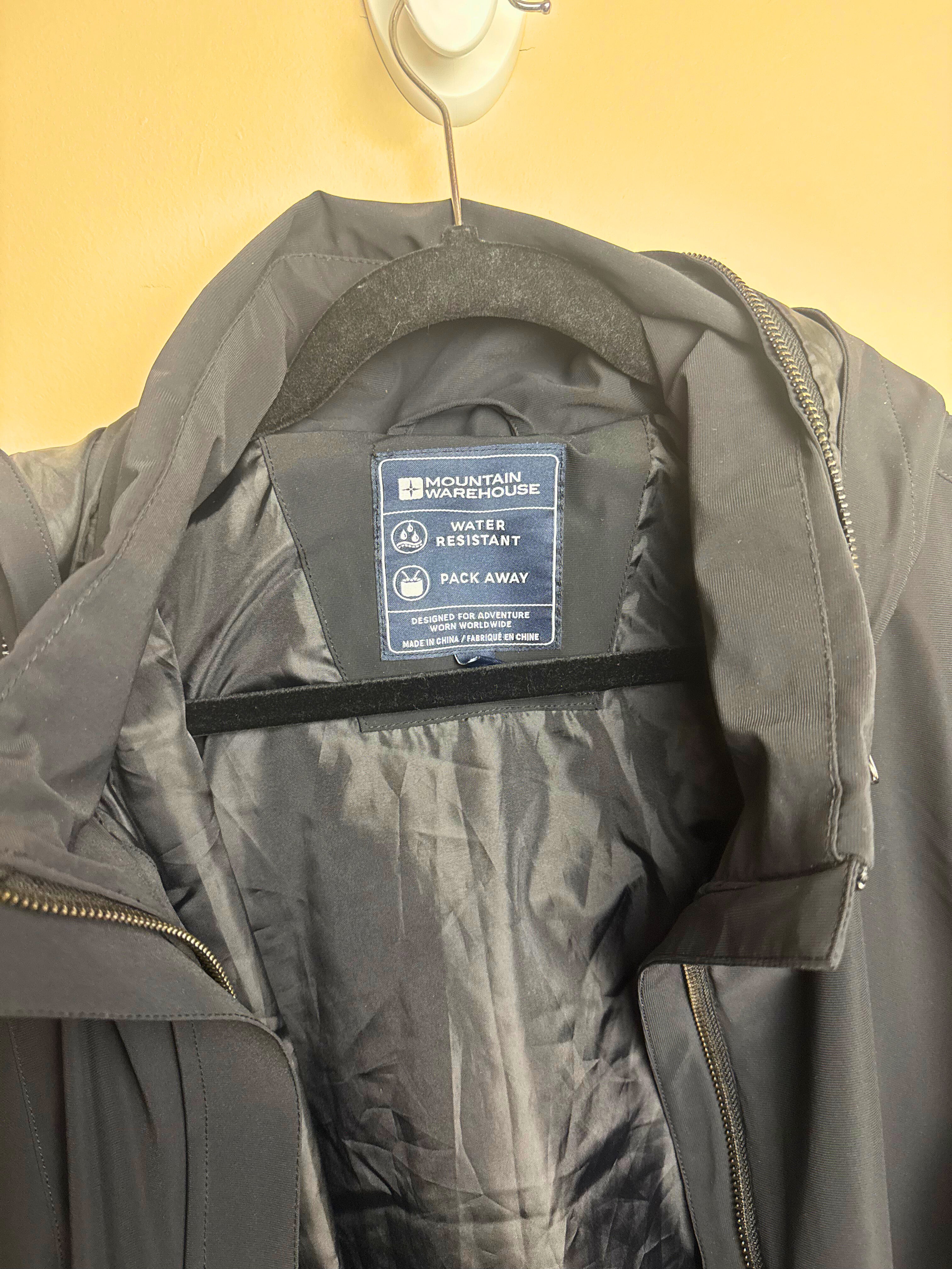 Navy Mountain Warehouse Packable Water-Resistant Jacket