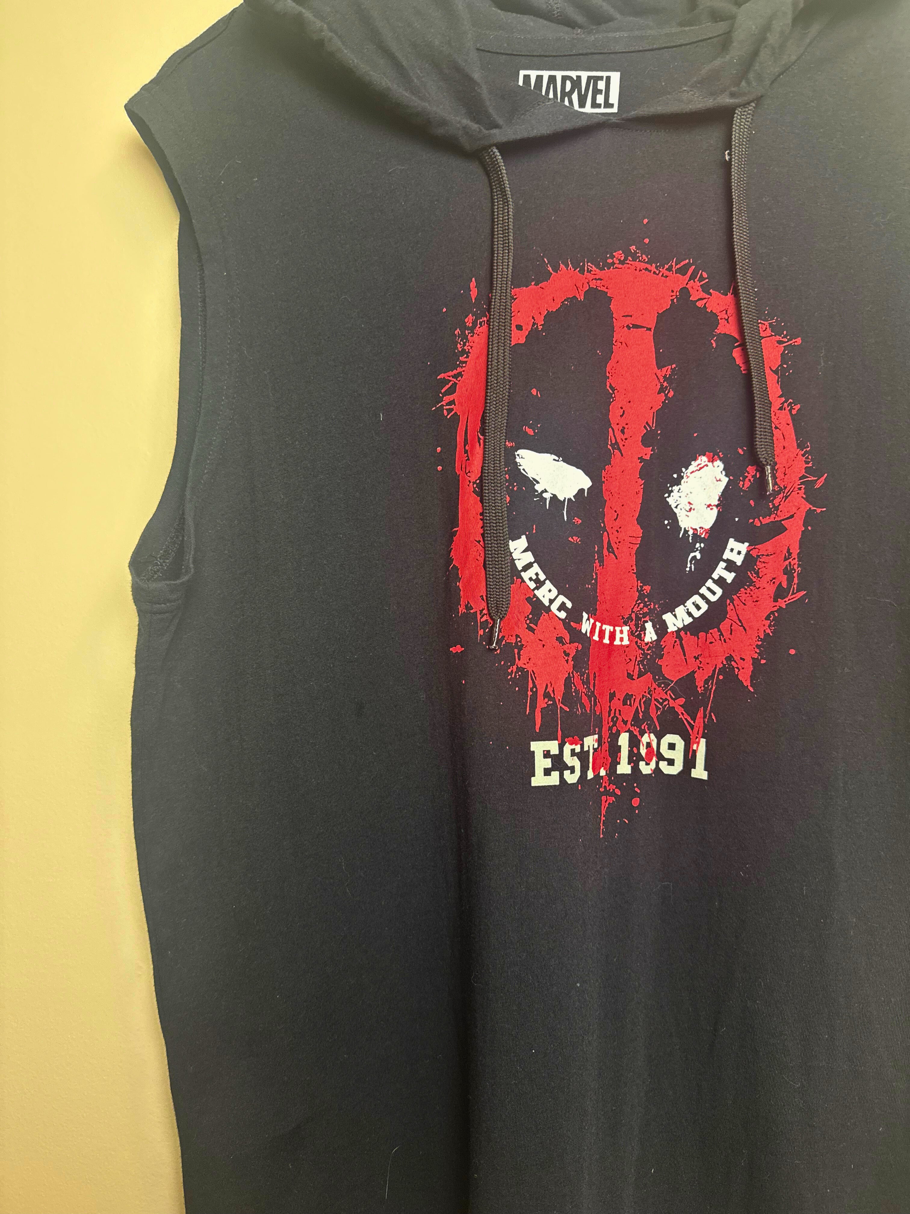 Marvel Deadpool Sleeveless Hoodie
