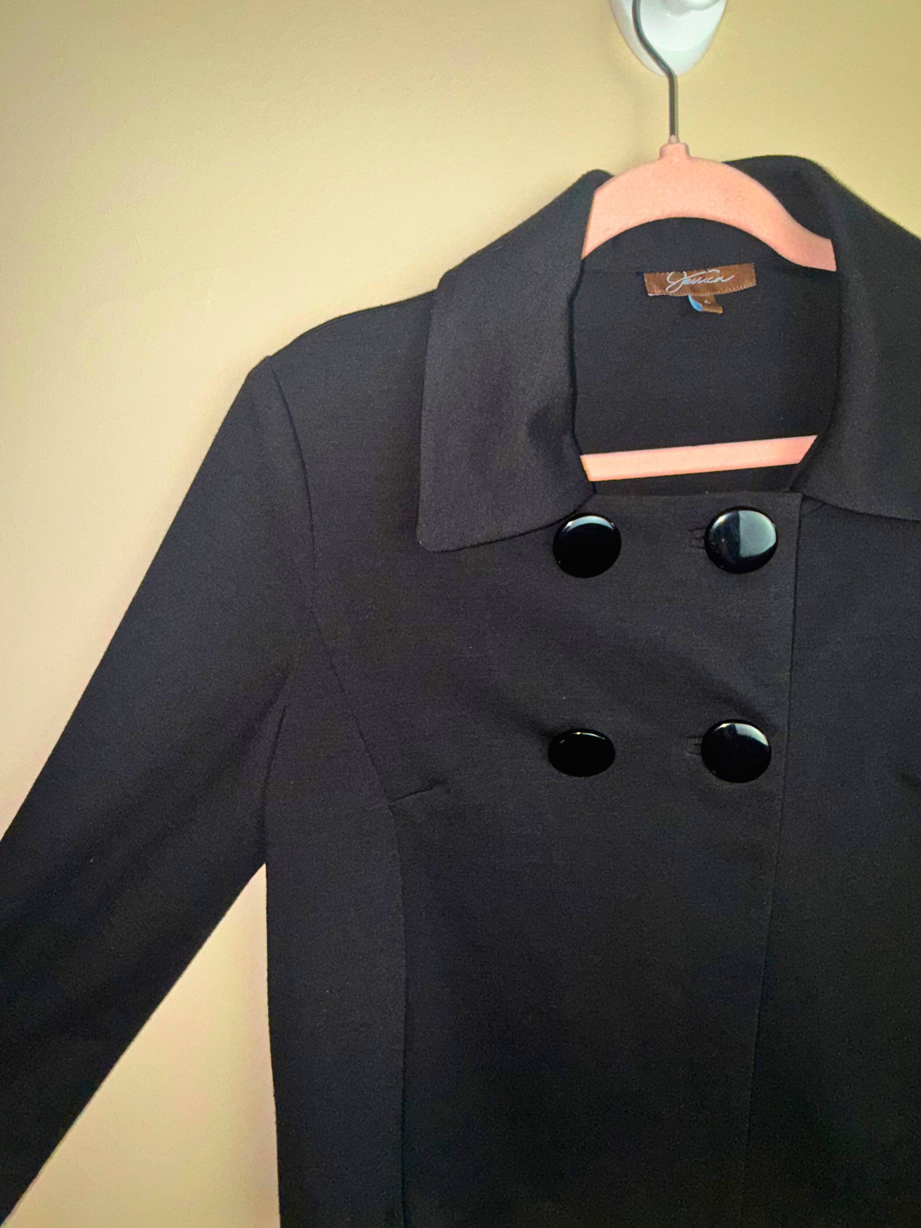 Navy Double-Breasted Peacoat