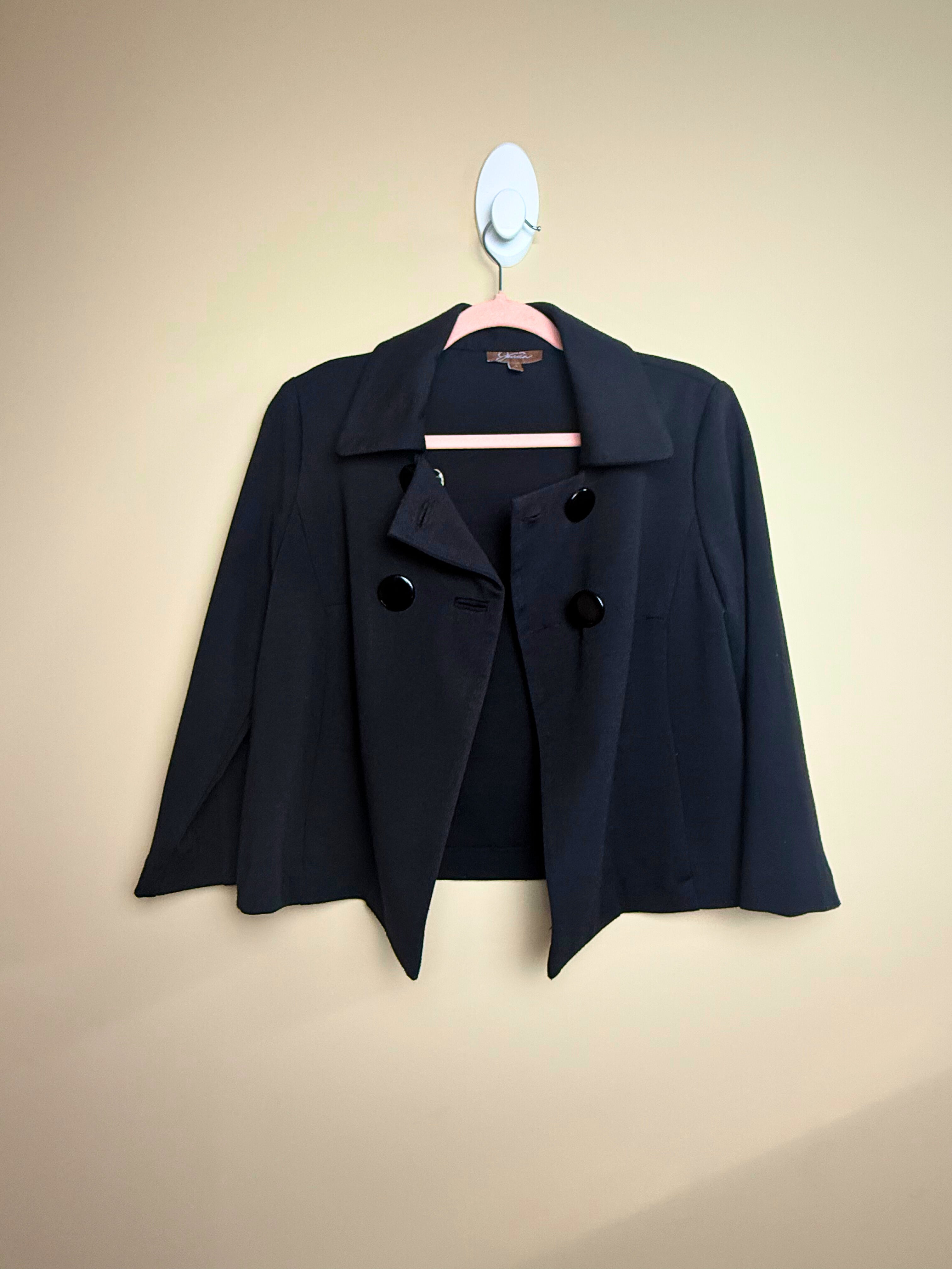 Navy Double-Breasted Peacoat