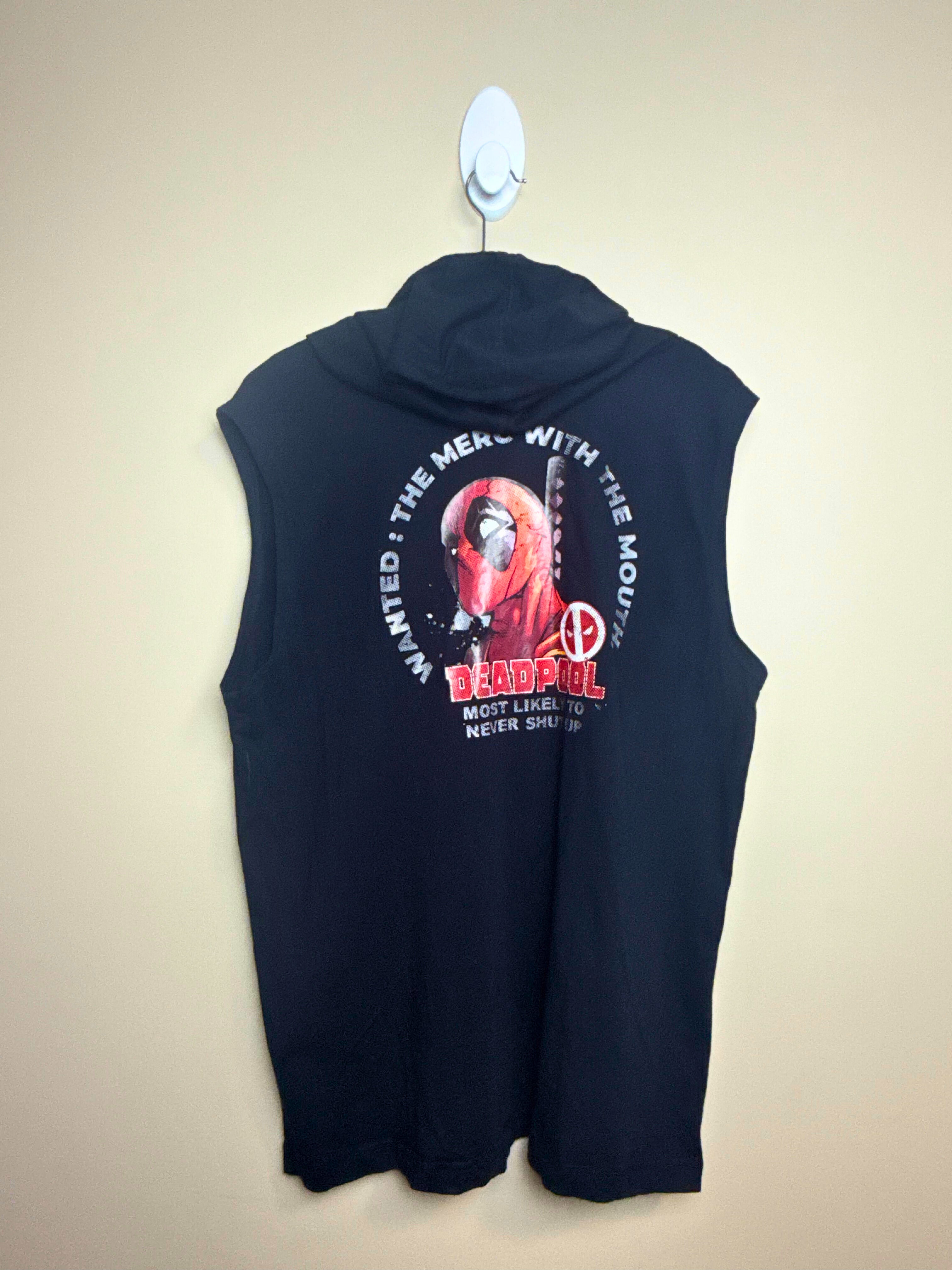 Marvel Deadpool Sleeveless Hoodie