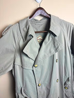 Classic Sage Green Trench Coat ( HUGO BOSS)