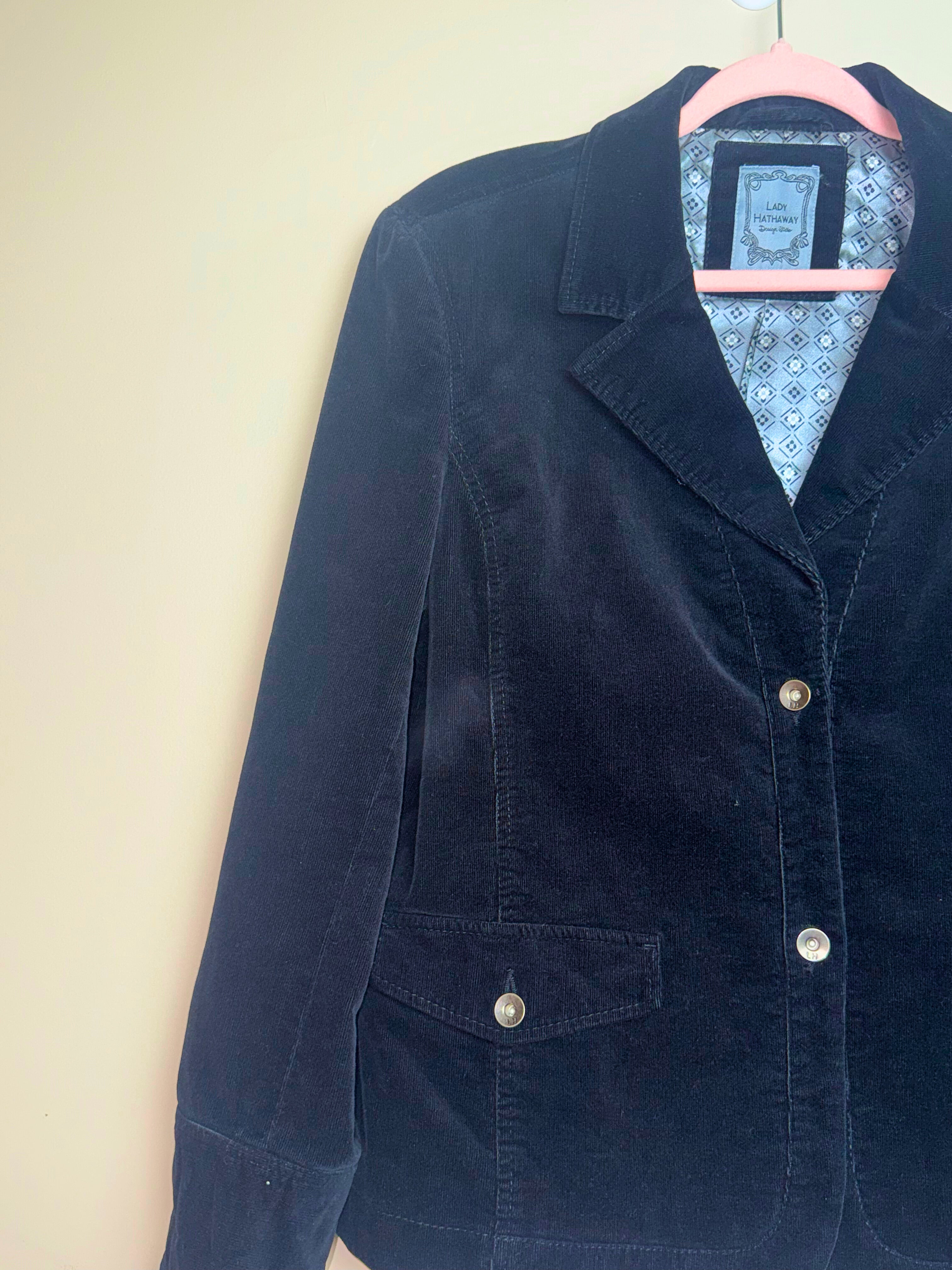Classic Black Denim Jacket