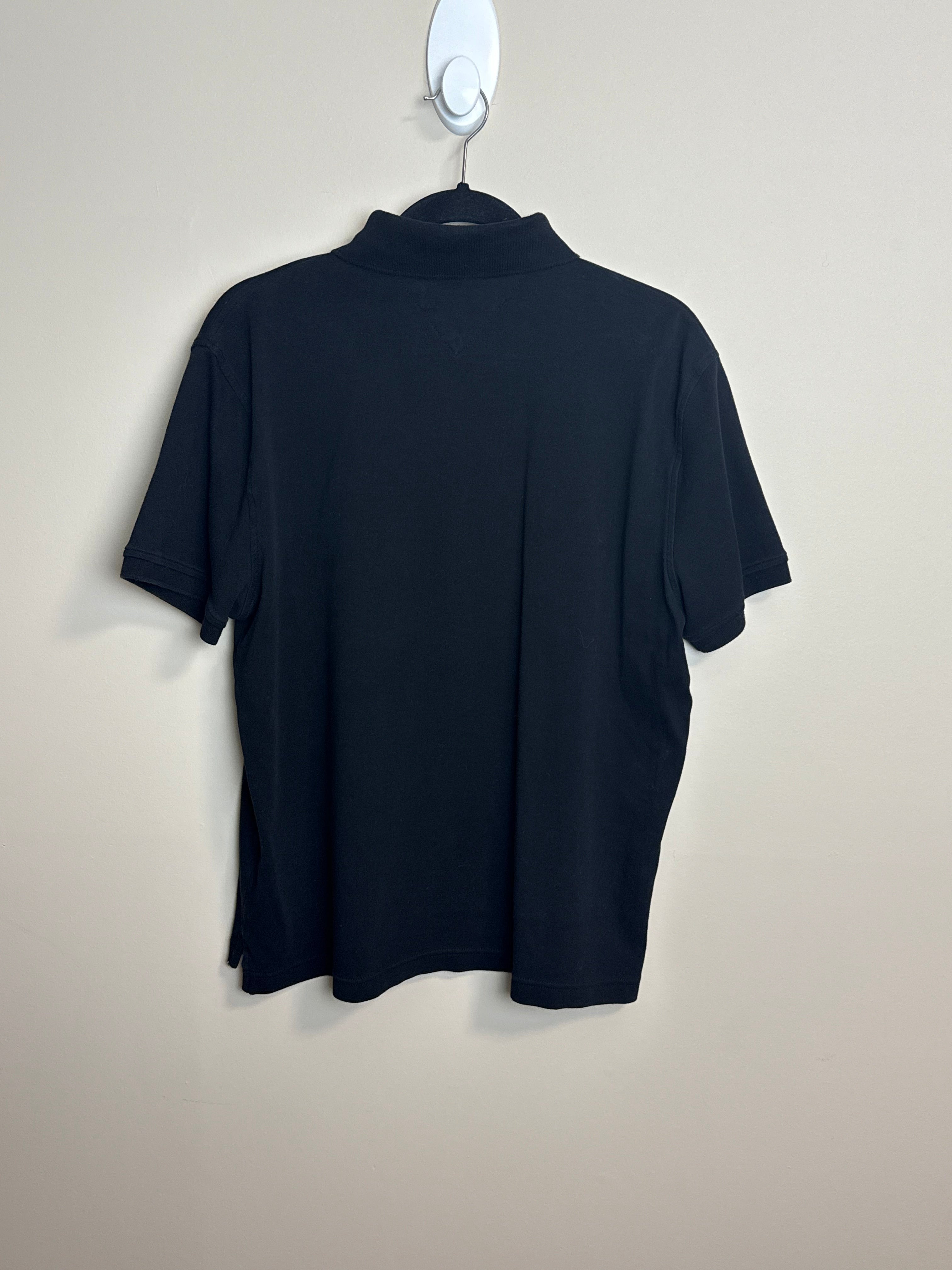 Navy Black Tommy Hilfiger Polo Shirt